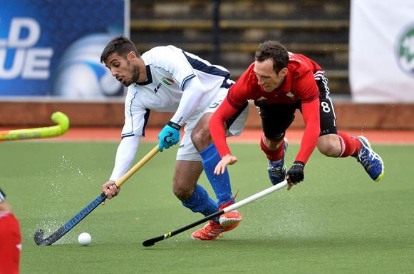 Wales beat Italy 3-0 to reach the semi-finals ©FIH