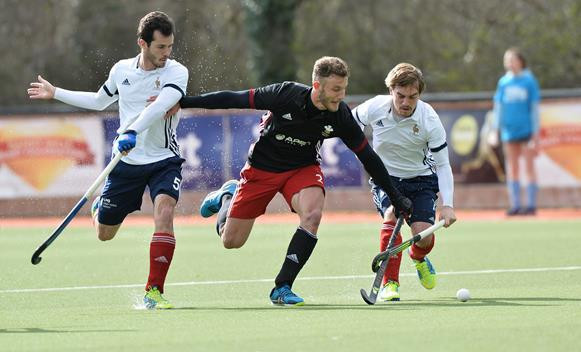 France, playing in white against Wales earlier this week, have also made the last four ©FIH