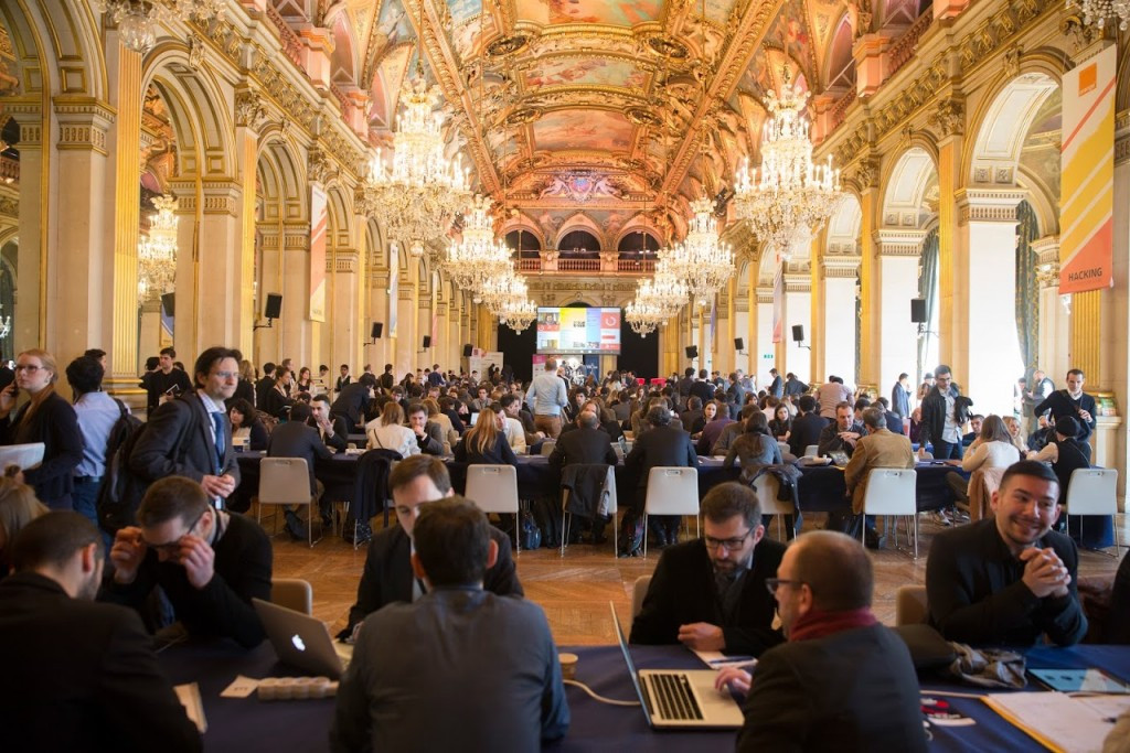The Hacking of City Hall event was hosted by Paris Mayor Anne Hidalgo yesterday ©Paris 2024