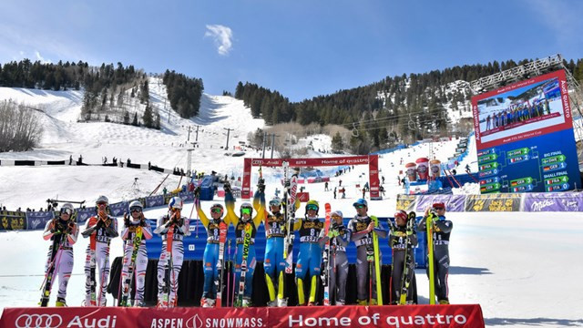 Sweden win team relay World Cup crown in Aspen