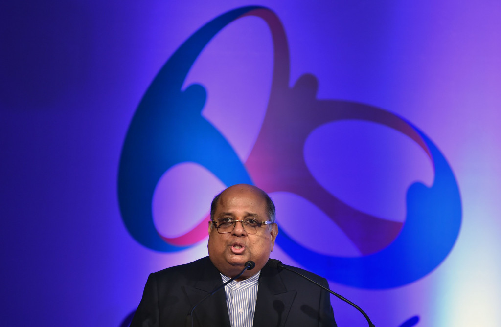 Indian Olympic Association (IOA) president N Ramachandran has requested for the country to bid for the 2019 IOC Session ©Getty Images