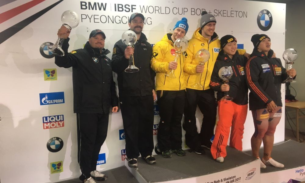 Friedrich seals first-ever overall IBSF World Cup crown at Pyeongchang 2018 test event