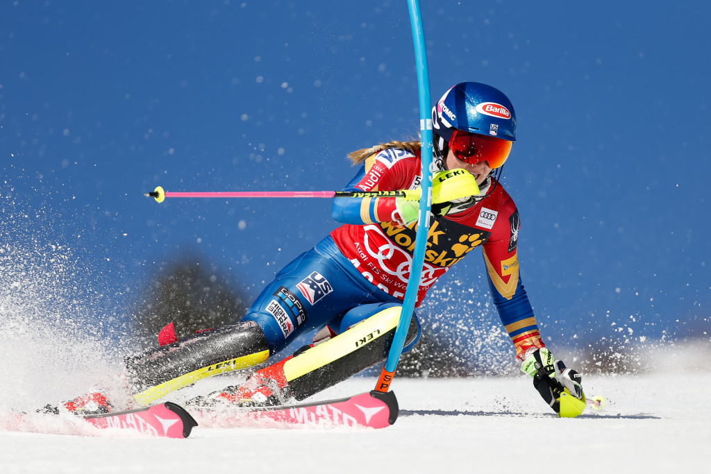 Mikaela Shiffrin finished in second today but she had already won the World Cup crown ©Getty Images