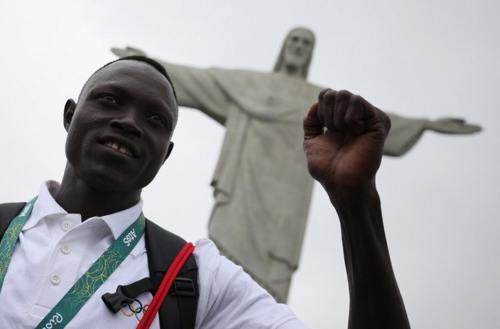 Paulo Amotun Lokoro, one of 10 athletes in the Refugee Olympic Team at Rio 2016, will take part in the new mixed relay event at the IAAF World Cross Country Championships ©Getty Images 