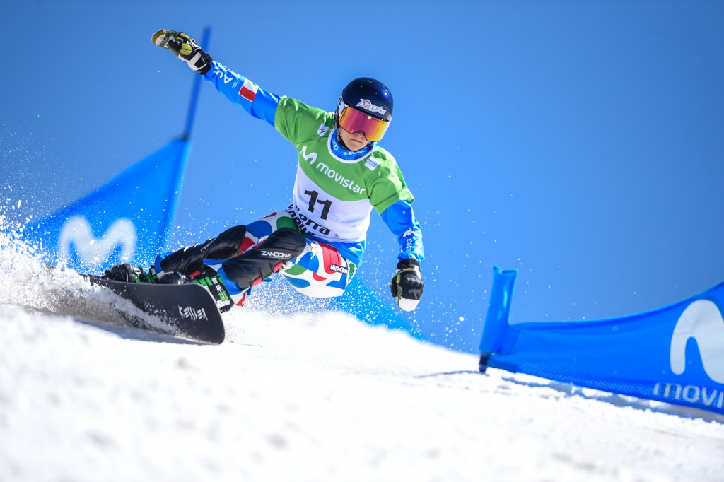 Nadya Ochner teamed up with Aaron March to win gold for Italy ©Getty Images
