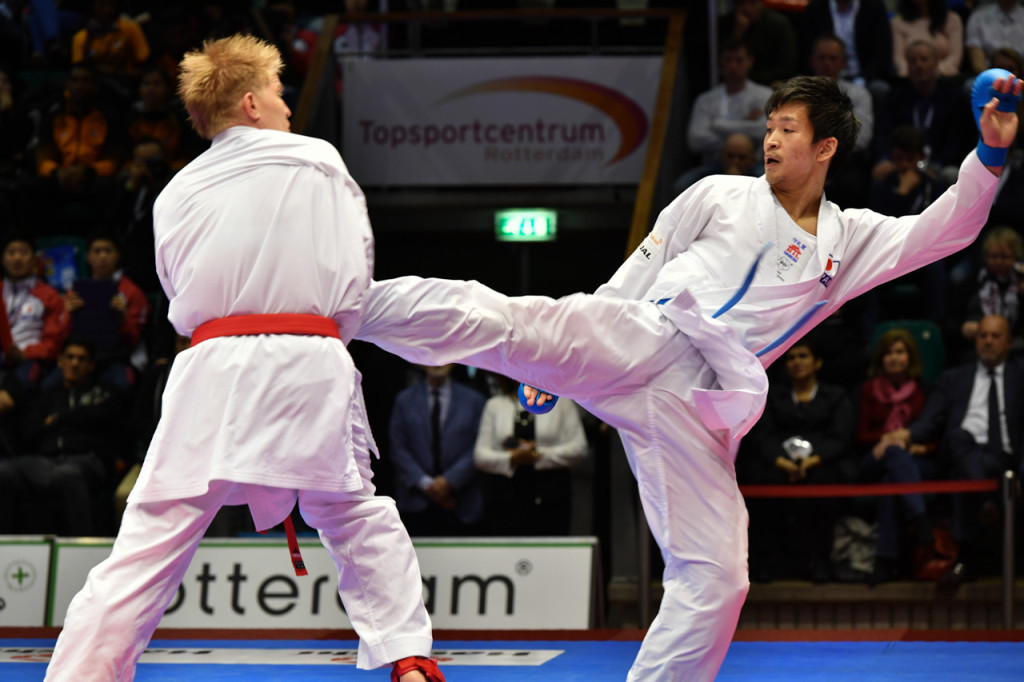 Japan shine on finals day at Rotterdam Karate-1 Premier League
