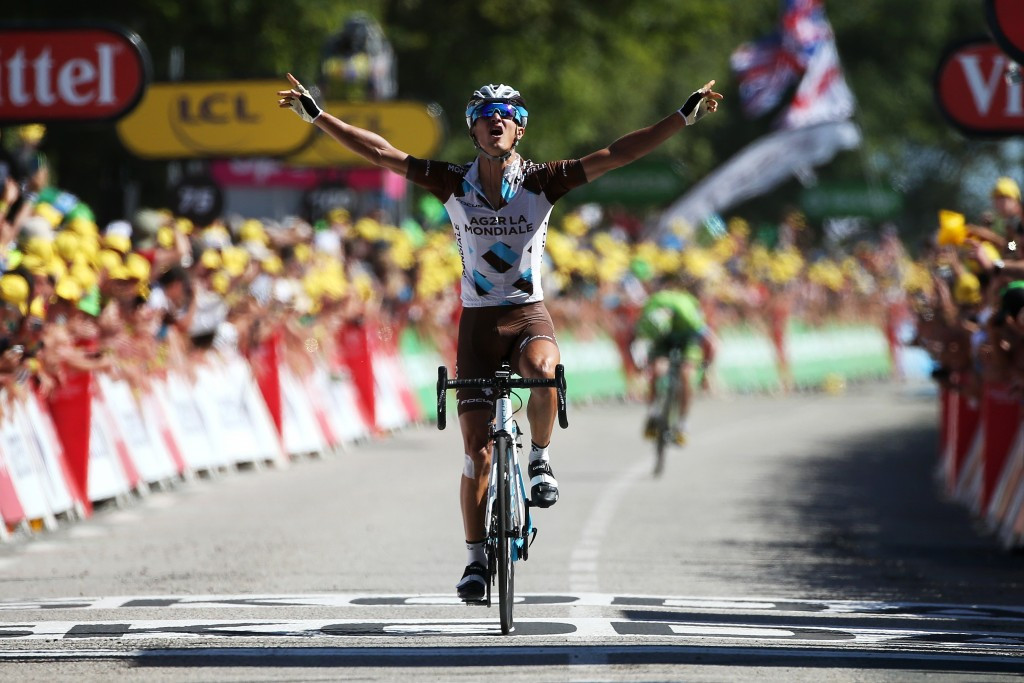 Vuillermoz earns first French stage victory of 2015 Tour de France