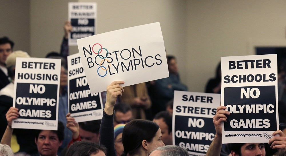 Boston's bid for the 2024 Olympic and Paralympic Games was abandoned following a concerted public campaign against it coordinated by a group of local citizens ©Getty Images