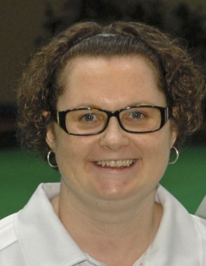 Guernsey's Lucy Beere won a play-off match to reach the semi-finals today ©World Bowls