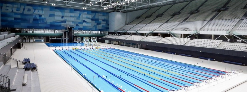 The newly-named Danube Aquatics Arena will be the main venue for the FINA World Championships ©FINA