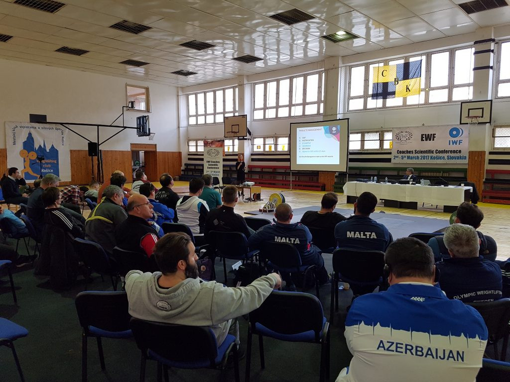 Coaches from more than 20 European countries attended the course ©EWF