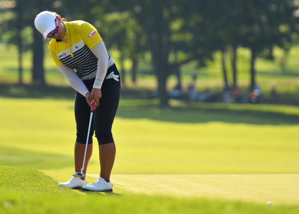 South Korea's Amy Yang will begin the final round at the Lancaster Country Club with a three-shot lead ©Getty Images