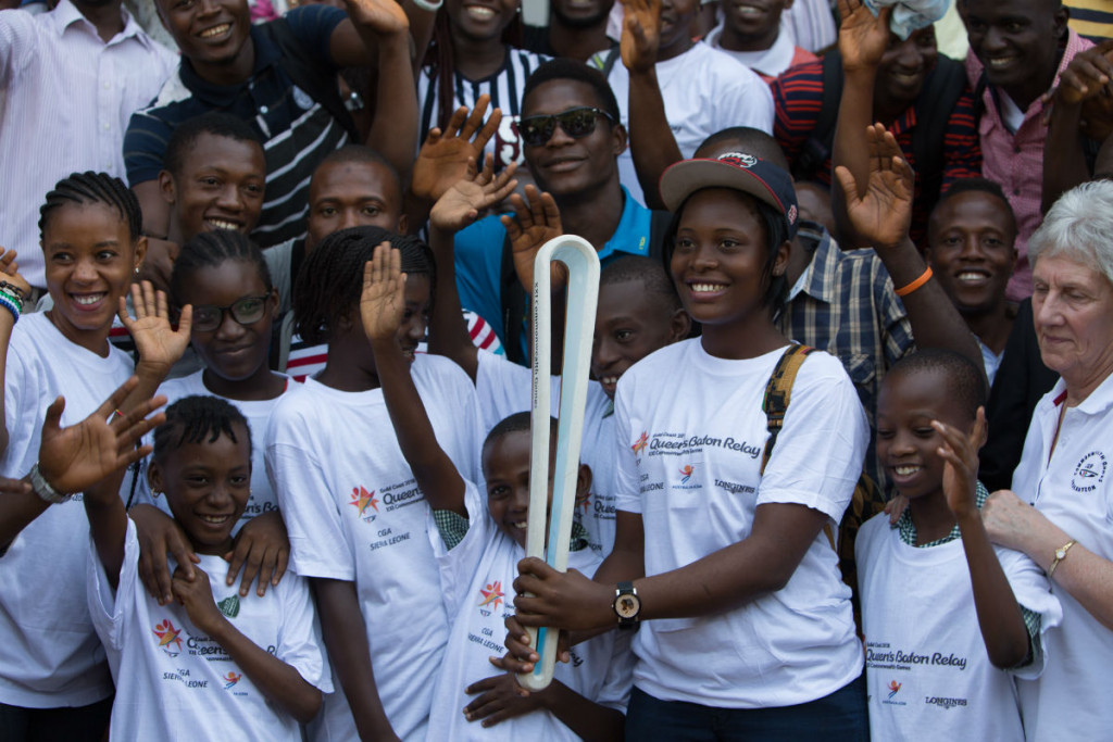 The Baton visited Fourah Bay College, the first university in West Africa ©Gold Coast 2018