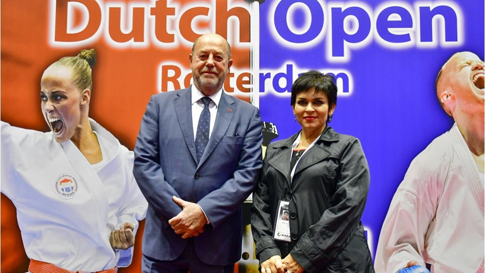 Chilean Karate Federation head meets with WKF President in Rotterdam