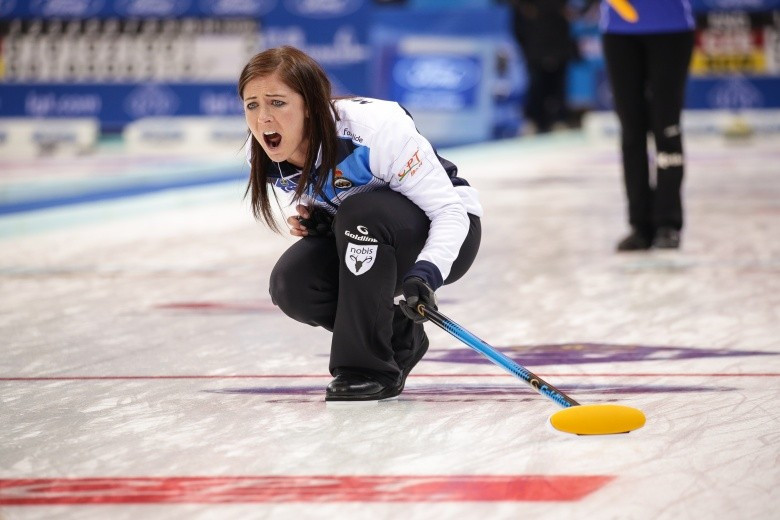 Eve Muirhead left it late before securing a British spot at Pyeongchang 2018 ©WCF