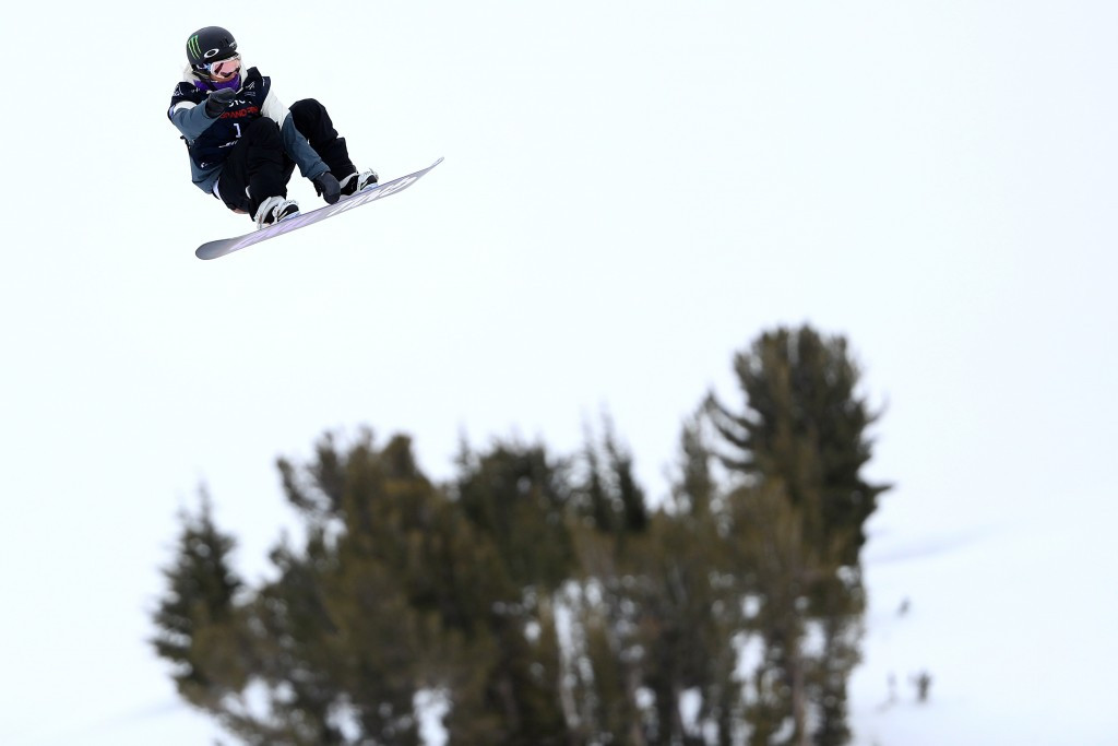 A trio of women will be looking to beat the absent Jamie Anderson, pictured, to the Slopestyle World Cup crown ©Getty Images