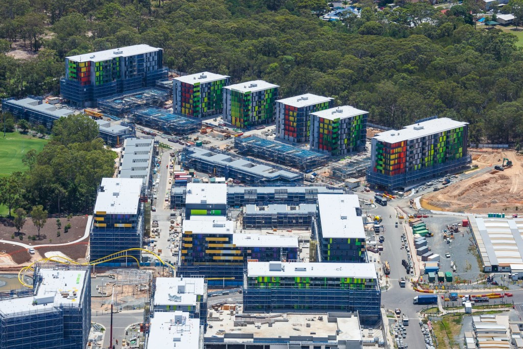 Progress hailed at Gold Coast 2018 Village one-year prior to opening