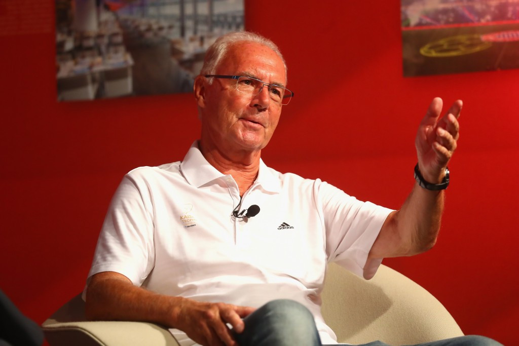Swiss prosecutors have questioned Franz Beckenbauer as part of their ongoing investigation into allegations of corruption within Germany's successful bid for the World Cup ©Getty Images