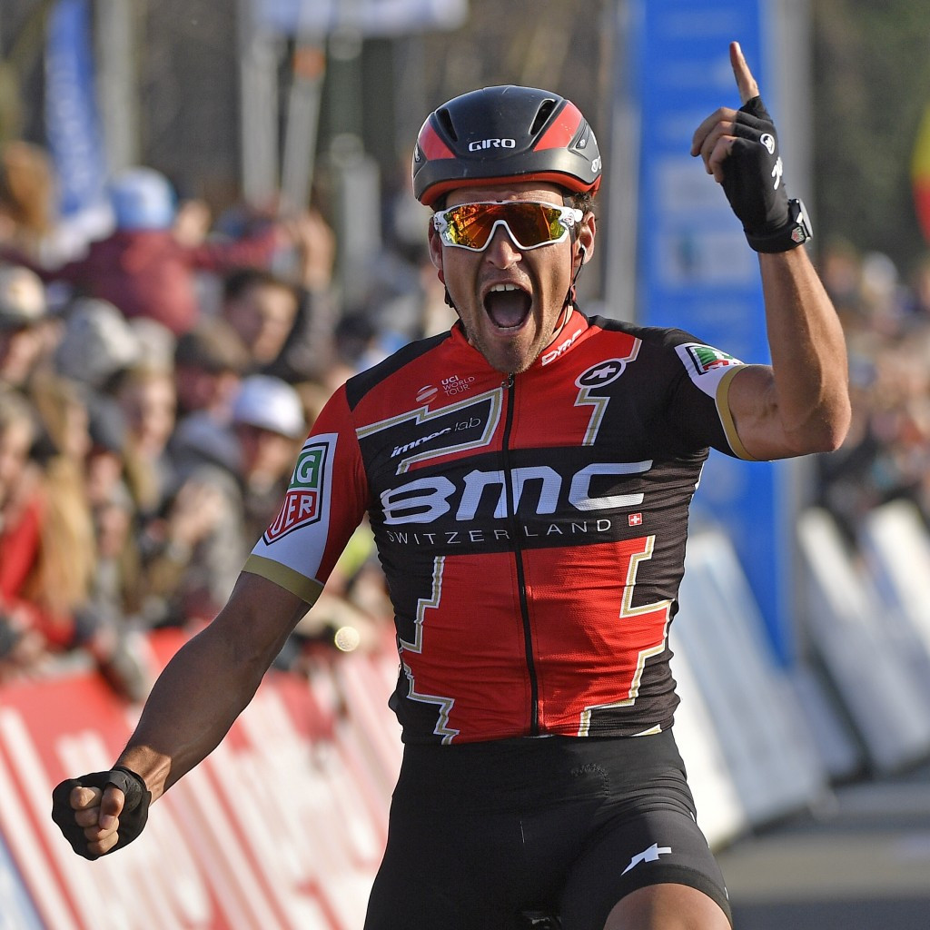 Greg Van Avermaet won E3 Harelbeke from an all-Belgian breakaway ©Getty Images
