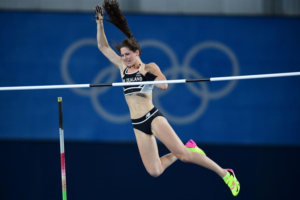 Pole vaulter Eliza McCartney won an Olympic bronze at Rio 2016, one of four won medals won by New Zealand athletes at those Games in the Brazlian city ©Getty Images