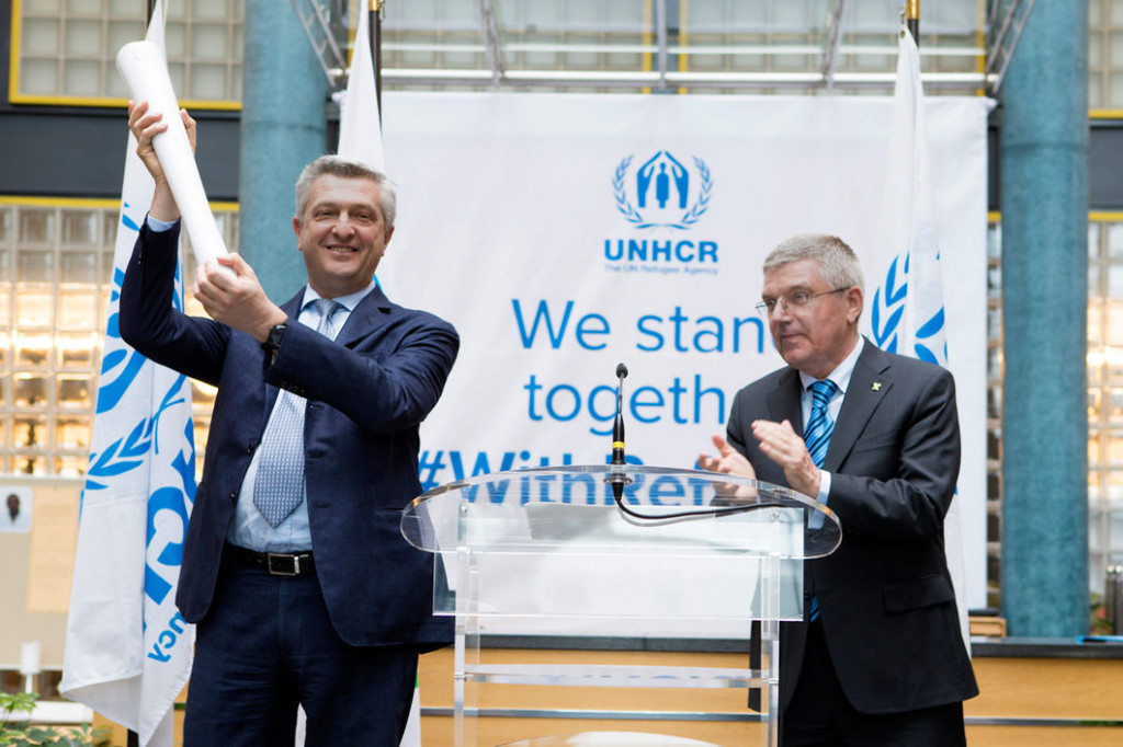 UNHCR and the IOC first began cooperating in 1994 ©IOC/UNHCR