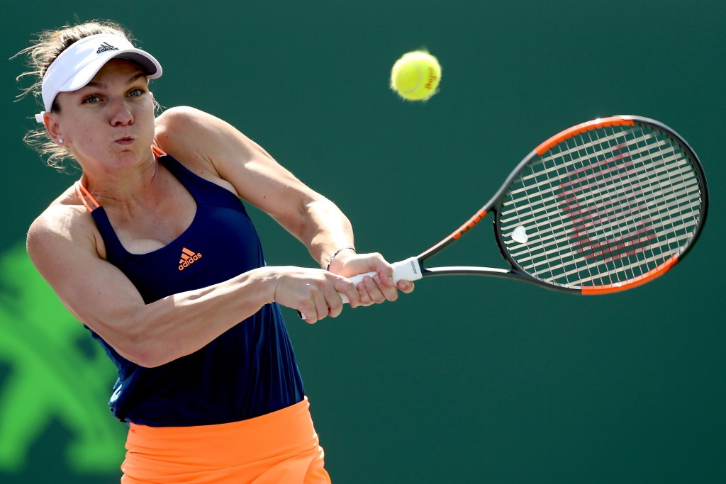 World number five Simona Halep of Romania successfully opened her campaign today ©Getty Images