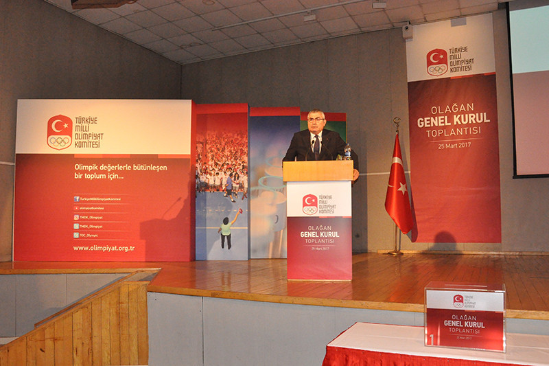 Erdener re-elected Turkish Olympic Committee President 