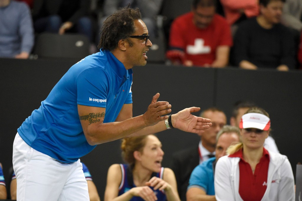 Joakim Noah is the son of French tennis legend Yannick, who is pictured above ©Getty Images