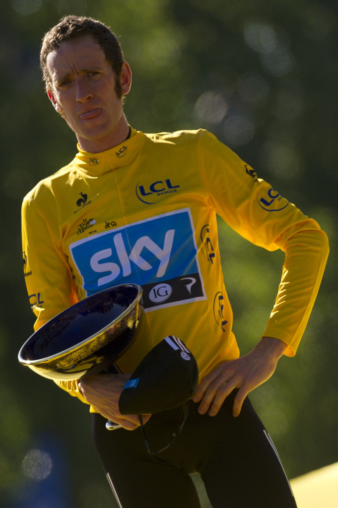 Sir Bradley Wiggins became the first British winner of the Tour de France in 2012 ©Getty Images