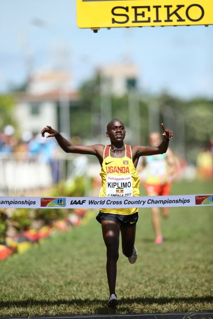 Home runner Jacob Kiplimo delivers Uganda its first ever World Cross gold as he wins the men's under-20 race in Kampala ©IAAF