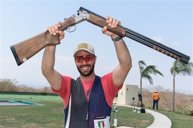 Sablone takes shock skeet World Cup win in Mexico