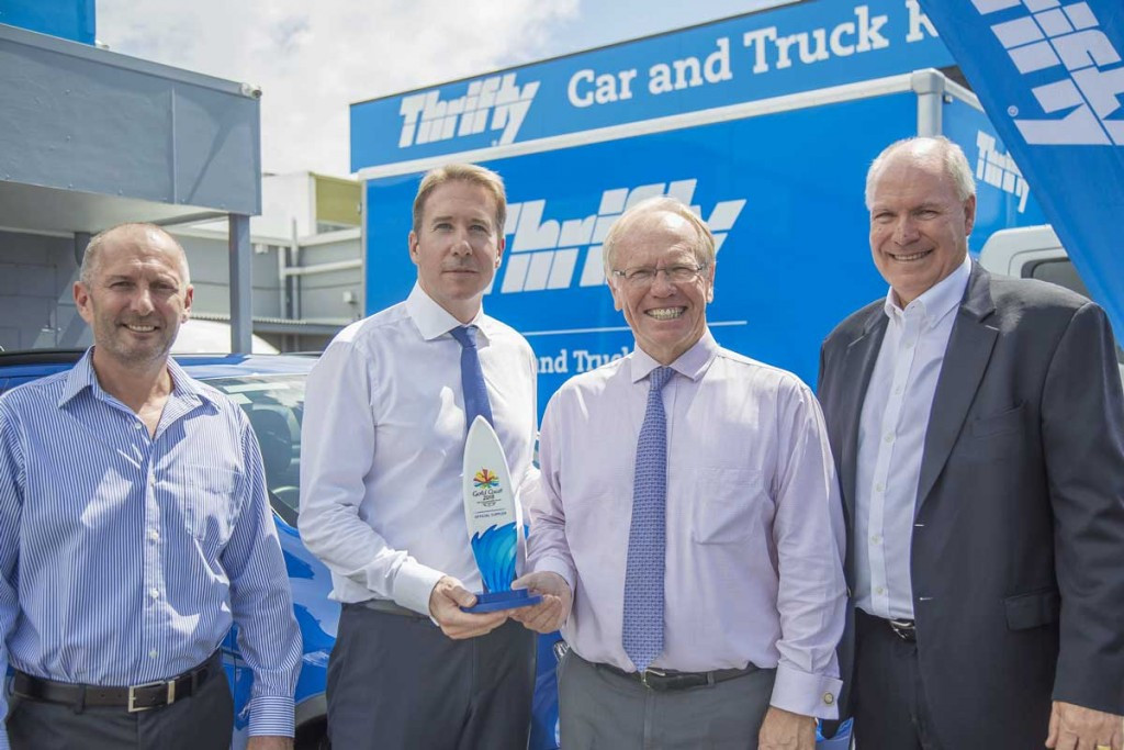 Thrifty named official car rental supplier of Gold Coast 2018