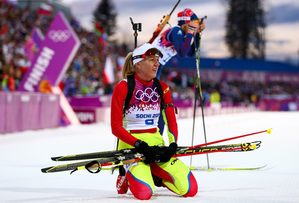 Éva Tófalvi has announced her retirement from biathlon ©Getty Images 