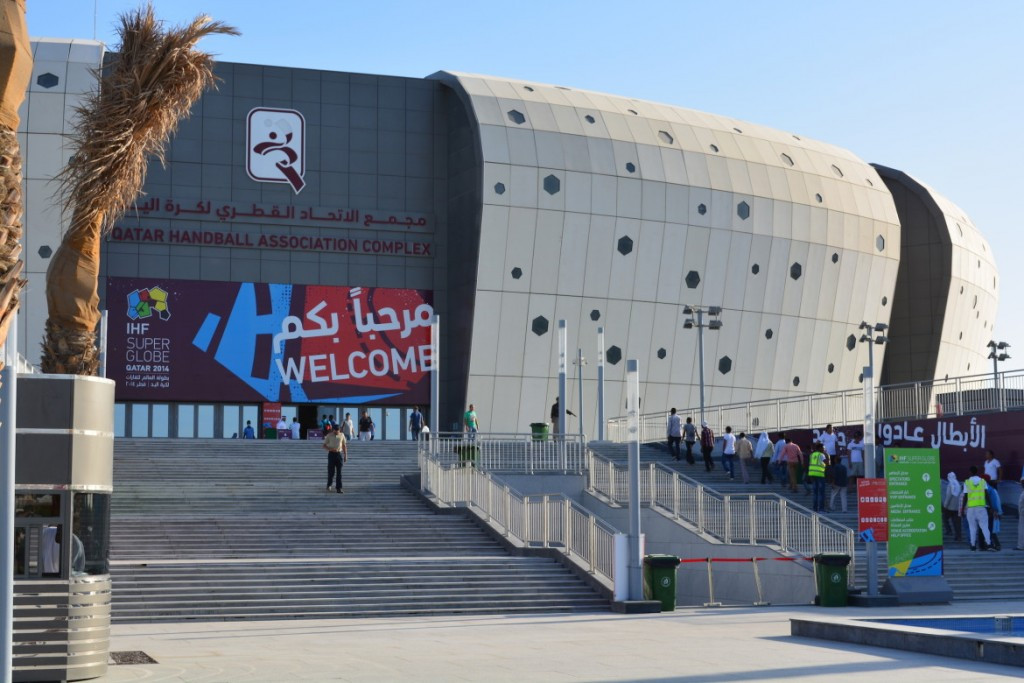 The Ali bin Hamad Al Attiya Arena in Doha, built for this year's World Handball Championships, will host the World Boxing Championships in October