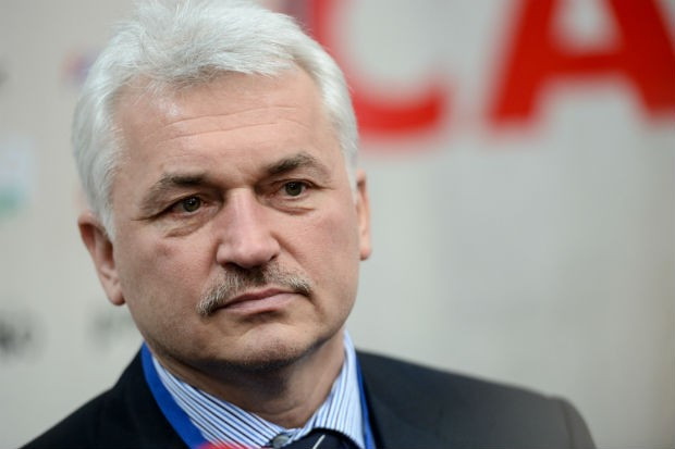 ESF President Sergey Eliseev has said he is encouraged by the large spread of medal-winning nations at the 2018 European Sambo Championships ©FIAS