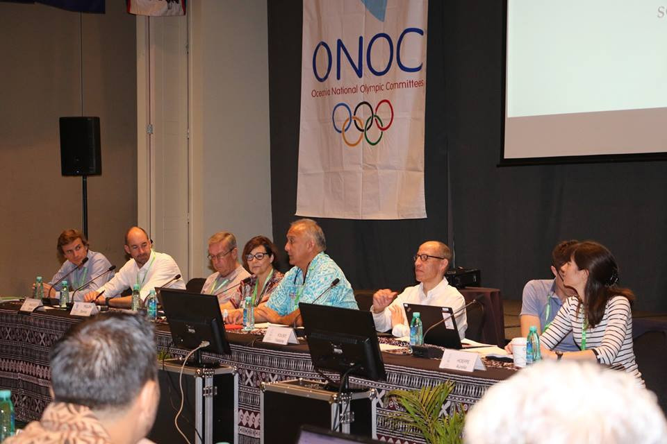 ONOC secretary general Ricardo Blas claimed Olympic Solidarity funding for the next quadrennial was significant ©Facebook