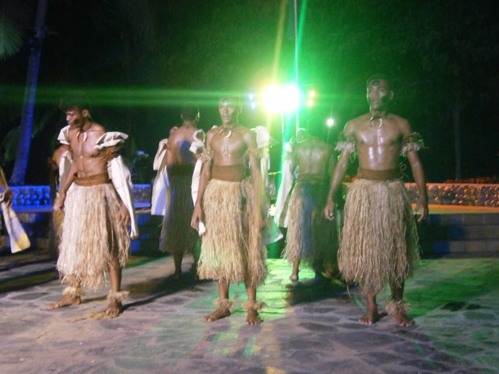 The National Olympic Committees were treated to a traditional Fijian welcome ceremony ©ITG