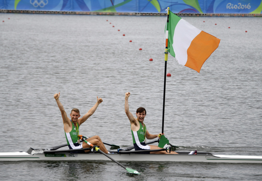 Gary and Paul O'Donovan won an Irish silver medal at Rio 2016 ©Getty Images
