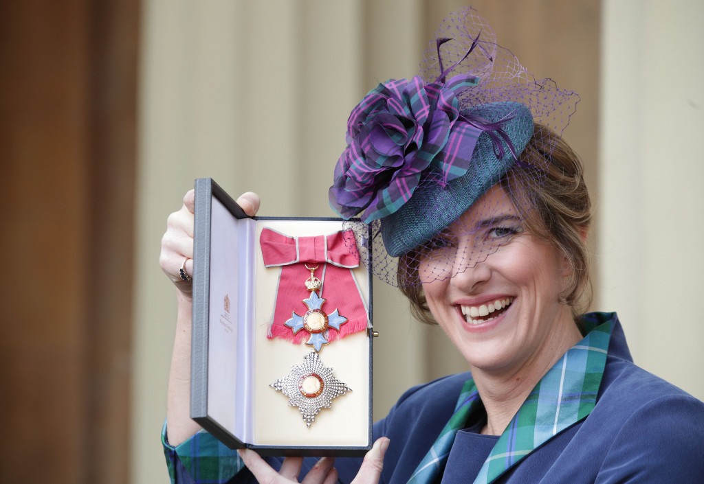 Katherine Grainger was officially made a Dame Commander of the Order of the British Empire earlier this month ©Getty Images