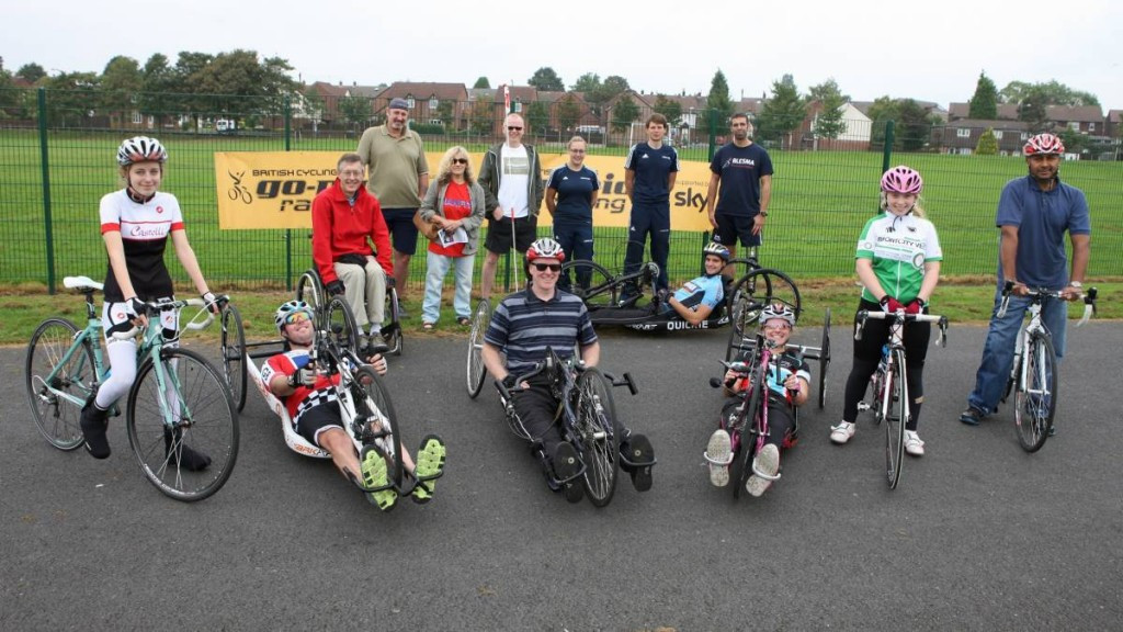 The aim of the hubs is to get more people into disability cycling ©British Cycling