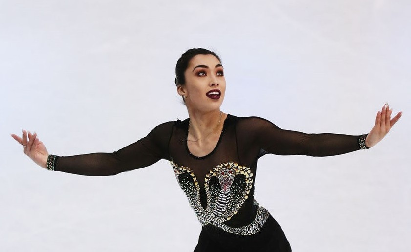 Gabrielle Daleman of Canada finished the short programme in third place ©ISU