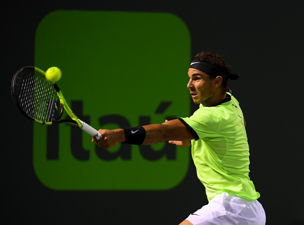 Rafael Nadal reached the last four of the men's draw today ©Getty Images