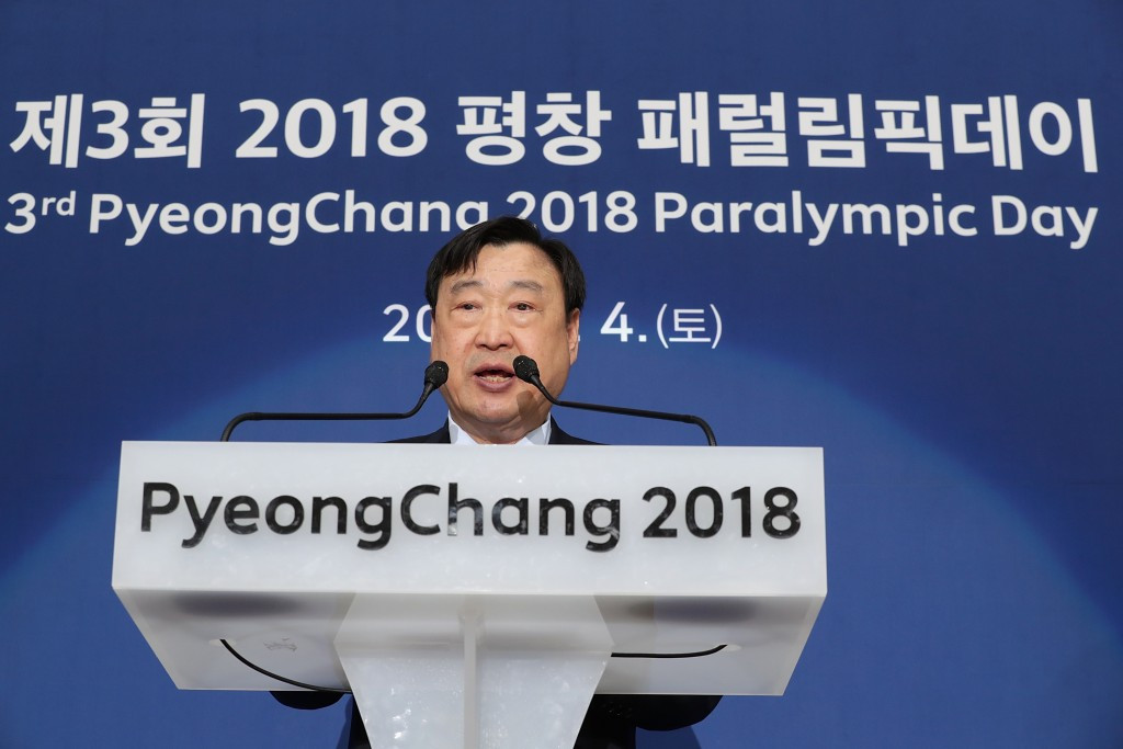 Pyeongchang 2018 President Lee Hee-beom has vowed to ensure next year's Winter Olympic and Paralympic Games "enhance the status of South Korea in every aspect" ©Getty Images