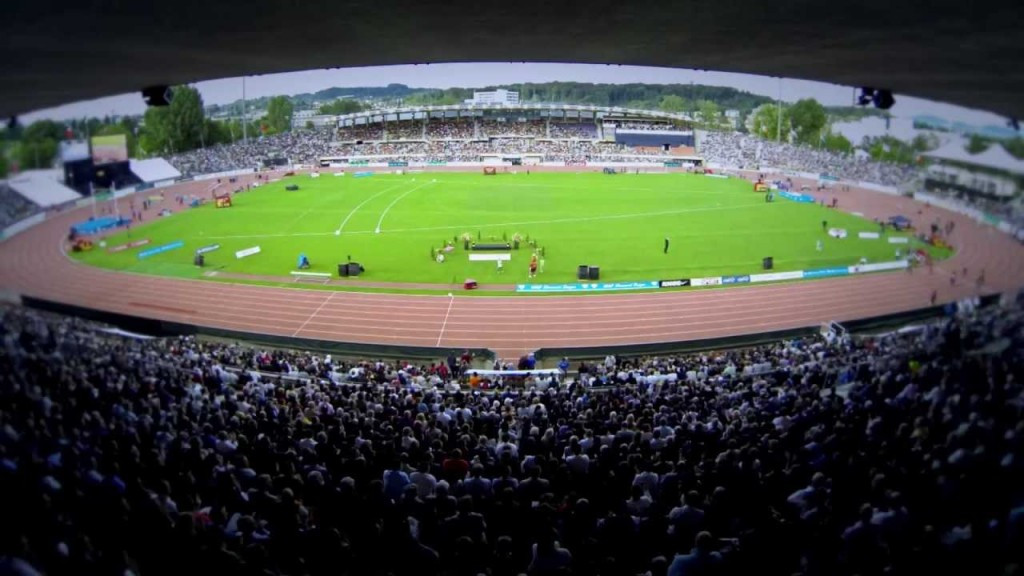 There is always a special atmosphere about the Athletissima meeting held at the Stade De La Pontaise 