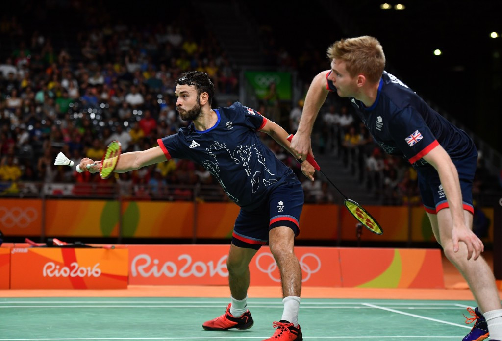 Marcus Ellis and Chris Langridge claimed bronze for Britain in the men's doubles event at Rio 2016 ©Getty Images