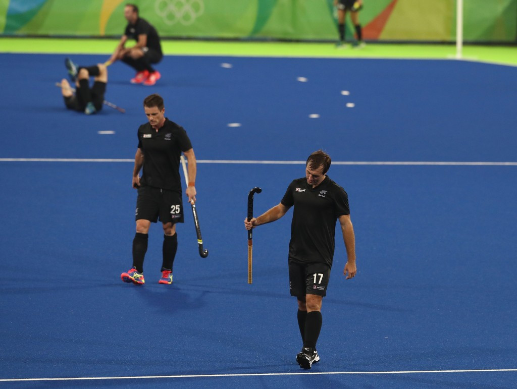 New Zealand's men's team were eliminated in the quarter-finals at Rio 2016 ©Getty Images