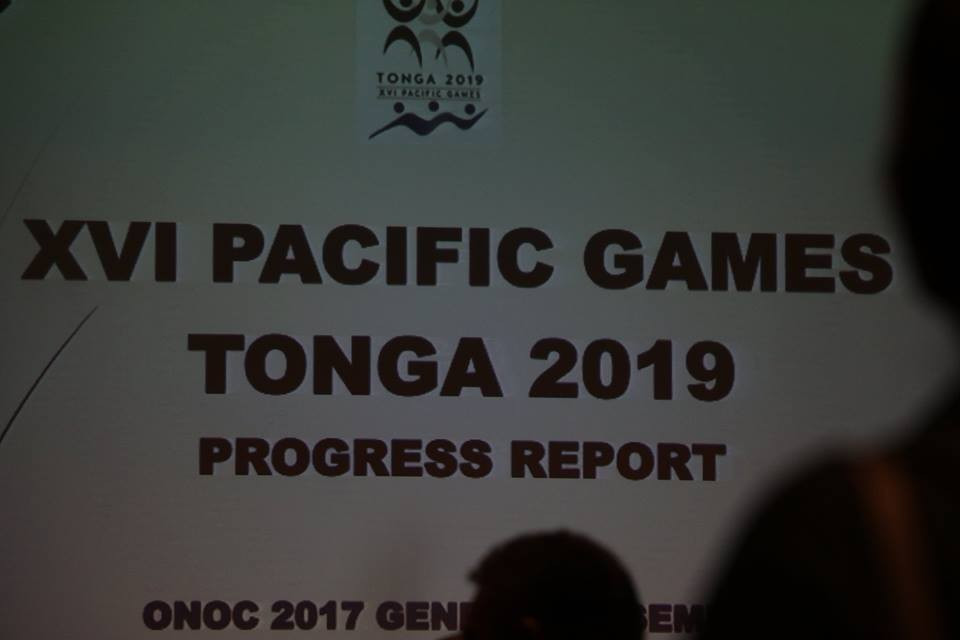 Takitoa Taumoepeau admitted disagreements remained over the Games' golf course ©Facebook/ONOC Digest