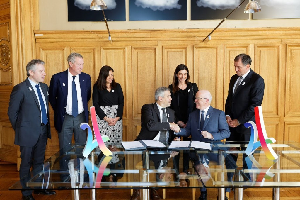 Civil engineering and real estate development company Bouygues Construction have signed up as the 15th official partner of Paris 2024 ©Paris 2024