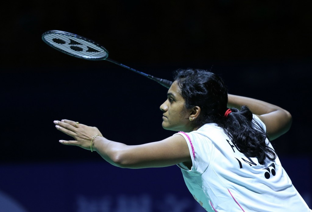 PV Sindhu won an all-Indian quarter-final today ©Getty Images