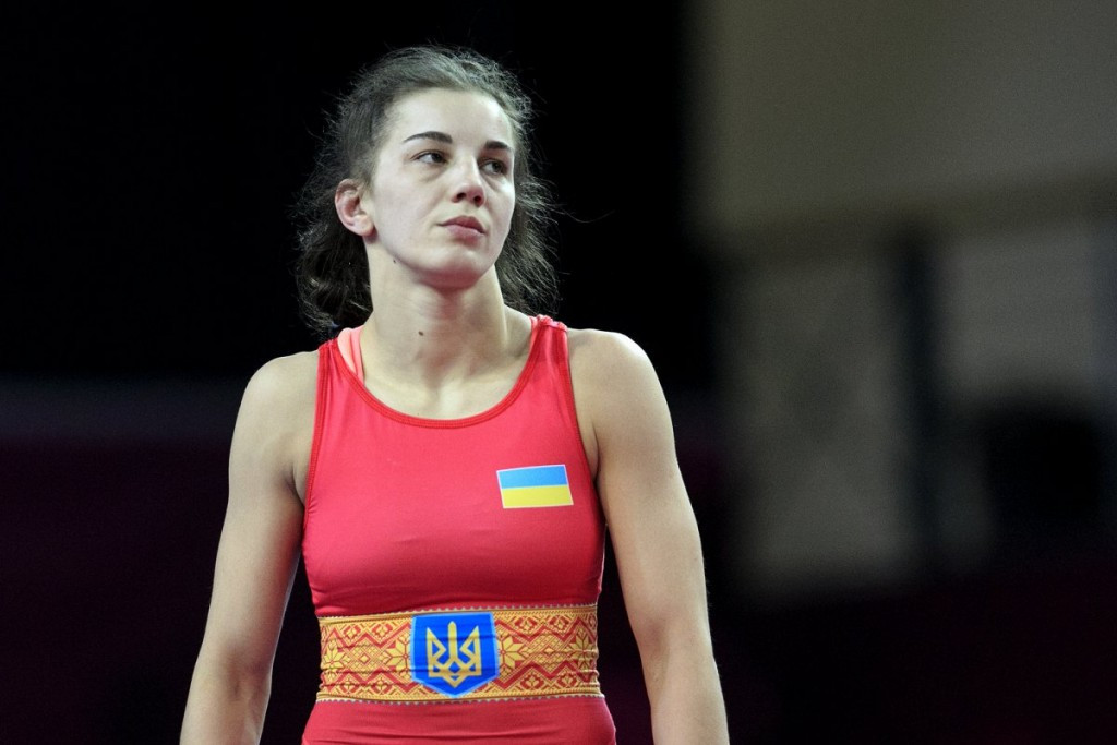 Liliya Horishina of the Ukraine, winner of the 53kg event in 2015, reclaimed the gold medal in the category ©UWW